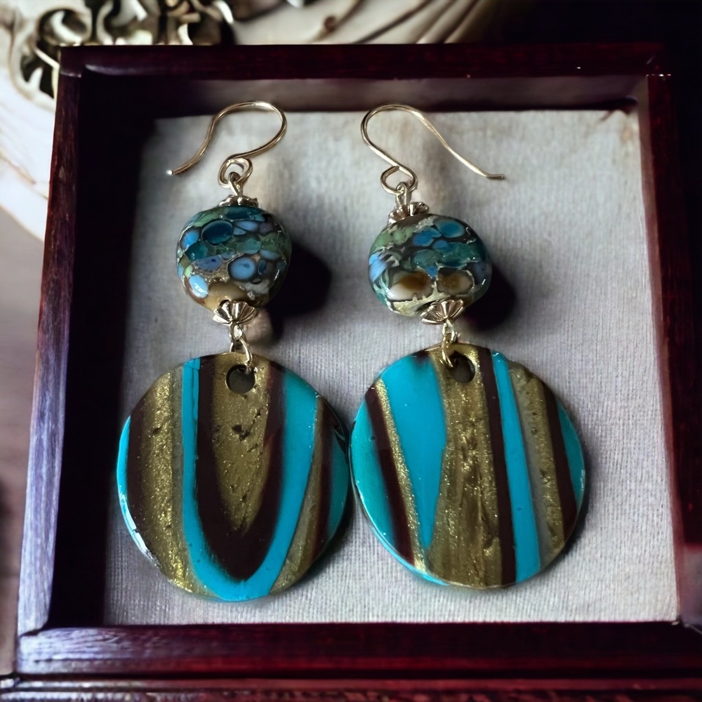Southwest style earrings